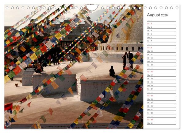 Produktbild: Nepal (Wandkalender 2026 DIN A4 quer), CALVENDO Monatskalender