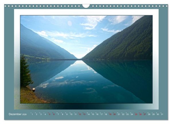 Produktbild: Das vergessene Tal. Schnalstal - Val Senales (Wandkalender 2026 DIN A3 quer), CALVENDO Monatskalender