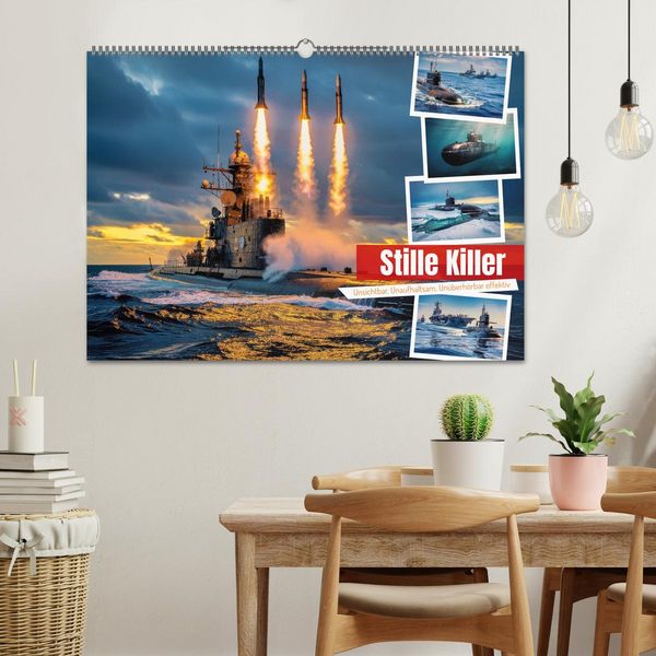 Produktbild: Stille Killer (Wandkalender 2027 DIN A2 quer), CALVENDO Monatskalender