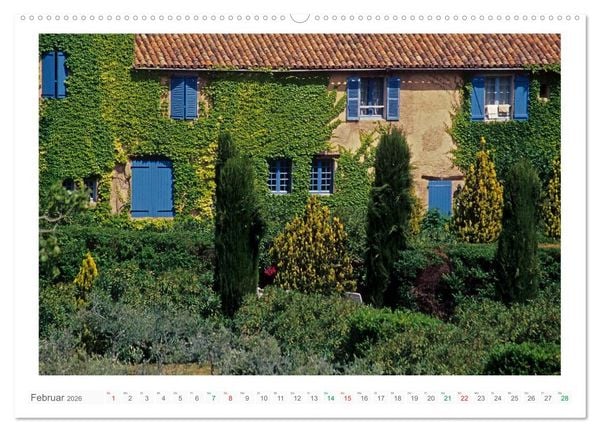 Produktbild: Farbenfrohe Provence (Wandkalender 2026 DIN A2 quer), CALVENDO Monatskalender