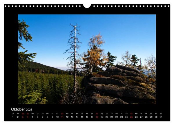 Produktbild: Impressionen aus dem Harz (Wandkalender 2026 DIN A3 quer), CALVENDO Monatskalender