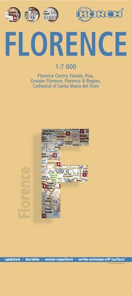 Produktbild: Florence, Florenz, Borch Map