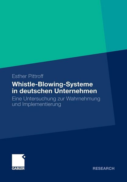 Produktbild: Whistle-Blowing-Systeme in deutschen Unternehmen
