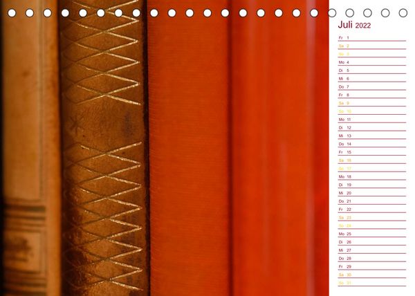 Produktbild: Welt der B&uuml;cher (Tischkalender 2022 DIN A5 quer)