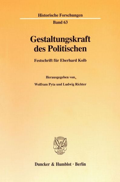Produktbild: Gestaltungskraft des Politischen.