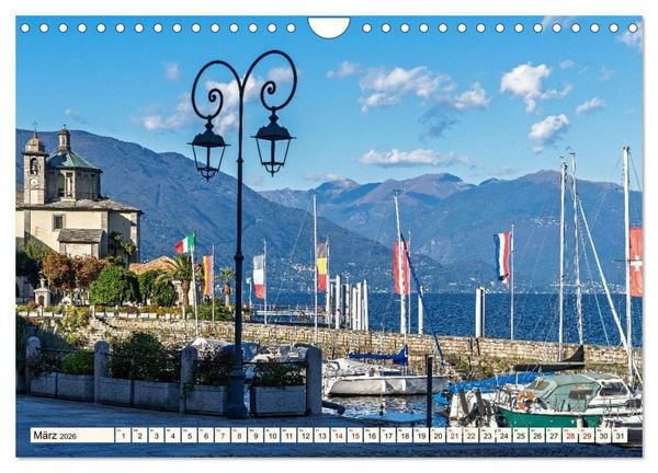 Produktbild: Lago Maggiore - Traumorte am See (Wandkalender 2026 DIN A4 quer), CALVENDO Monatskalender