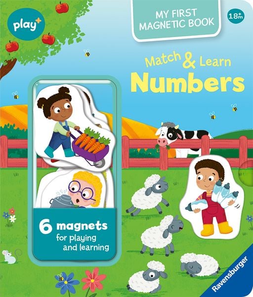 Play+ My first Magnetic Book: Match and Learn Numbers, Gebundene Ausgabe von Kathrin Lena Orso, Ravensburger Verlag GmbH, 9783380970231