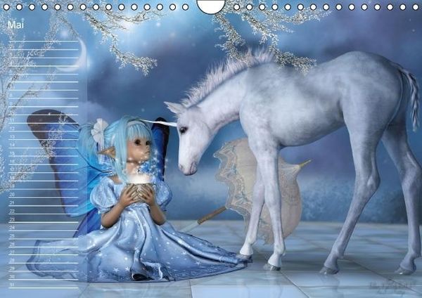 Produktbild: Elfenlichter (Wandkalender immerw&auml;hrend DIN A4 quer)