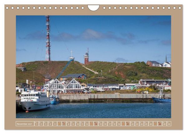 Produktbild: Helgoland,Deutschlands rote Felsen (Wandkalender 2027 DIN A4 quer), CALVENDO Monatskalender