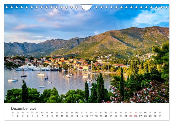 Produktbild: Malerisches Kroatien (Wandkalender 2026 DIN A4 quer), CALVENDO Monatskalender