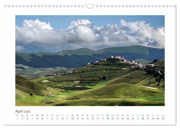 Produktbild: Bewegte Wolken, Stille Landschaften (Wandkalender 2026 DIN A3 quer), CALVENDO Monatskalender