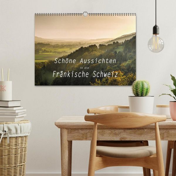 Produktbild: Sch&ouml;ne Aussichten in die Fr&auml;nkische Schweiz (Wandkalender 2026 DIN A3 quer), CALVENDO Monatskalender