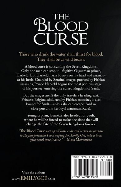 Produktbild: The Blood Curse