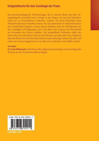 Produktbild: Ereignistheorie f&uuml;r eine Soziologie der Praxis