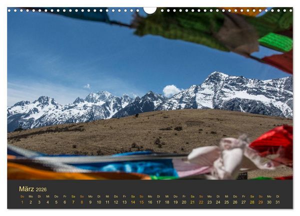 Produktbild: Yunnan - Magische Orte (Wandkalender 2026 DIN A3 quer), CALVENDO Monatskalender
