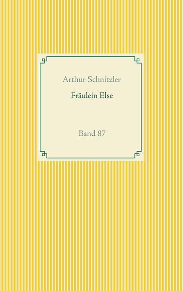 Produktbild: Fr&auml;ulein Else