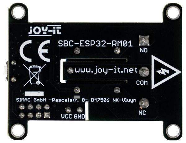 Produktbild: Joy-it ESP32-Relais Relais Modul