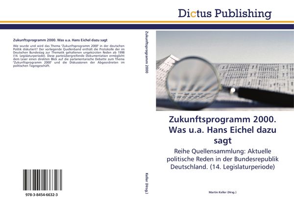 Produktbild: Zukunftsprogramm 2000. Was u.a. Hans Eichel dazu sagt