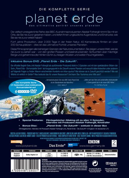 Produktbild: Planet Erde - Box [6 DVDs]