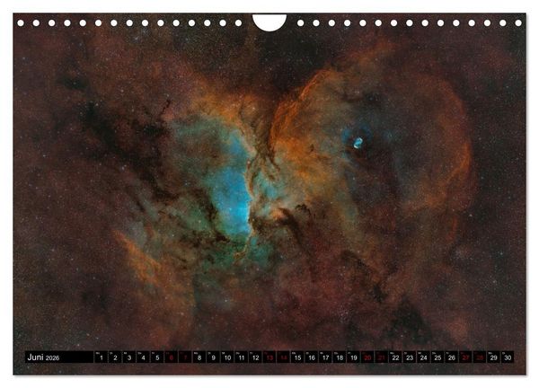Produktbild: Deep-Sky Fotografie (Wandkalender 2026 DIN A4 quer), CALVENDO Monatskalender