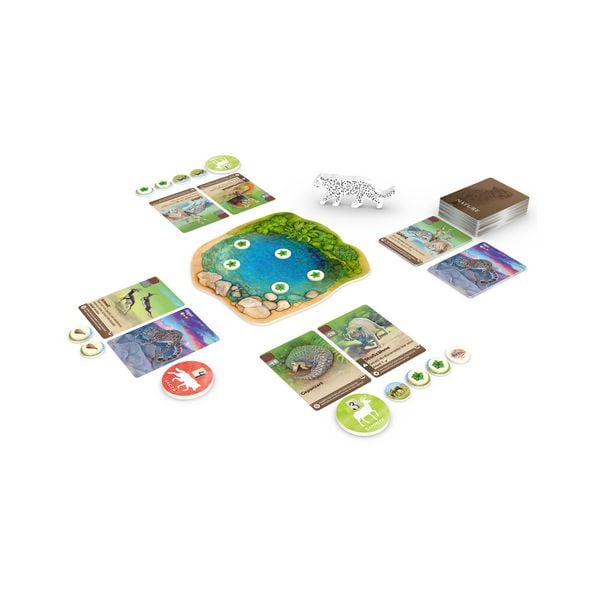 Produktbild: HABA 2014453001 - Nature, Spannendes &Ouml;kosystem-Spiel, Brett- und Kartenspiel, Strategiespiel
