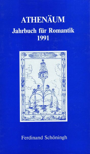 Produktbild: Athen&auml;um - 1. Jahrgang 1991- Jahrbuch f&uuml;r Romantik