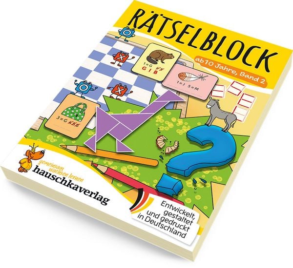 Produktbild: R&auml;tselblock ab 10 Jahre, Band 2