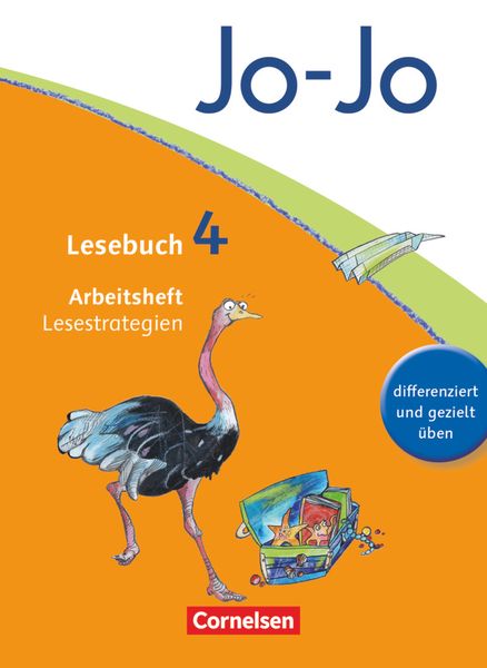 Jo-Jo Lesebuch - Aktuelle allgemeine Ausgabe. 4. Schuljahr - Arbeitsheft Lesestrategien