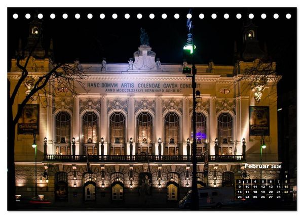 Produktbild: Berlin im Lichterglanz 2026 (Tischkalender 2026 DIN A5 quer), CALVENDO Monatskalender