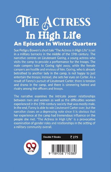 Produktbild: The Actress In High Life an episode in winter quarters