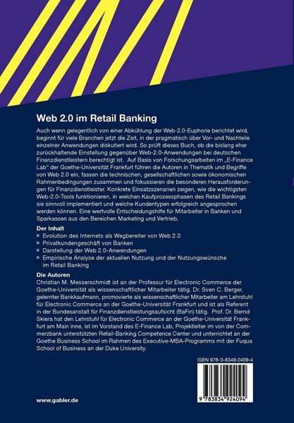 Produktbild: Web 2.0 im Retail Banking
