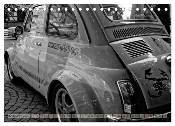 Produktbild: il Cinquecento - Details im Fokus - im Look eines legend&auml;ren Analogfilms (Tischkalender 2026 DIN A5 quer), CALVENDO Monatskalender