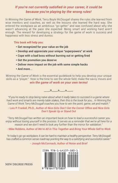 Produktbild: Winning the Game of Work