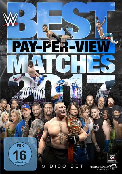 Produktbild: WWE Best PPV Matches 2017 [3 DVDs]