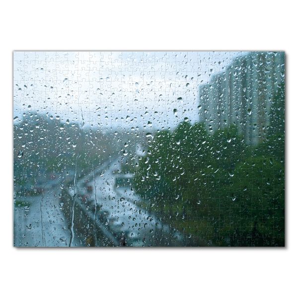 Produktbild: Lais Puzzle Regentropfen an Fenster 500 Teile