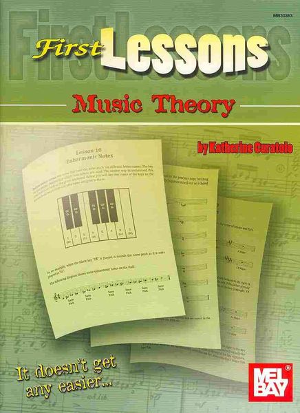 Produktbild: First Lessons Music Theory