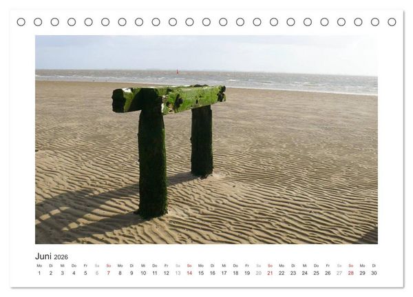 Produktbild: Wangerooge. Der Charme des Ostanlegers (Tischkalender 2026 DIN A5 quer), CALVENDO Monatskalender