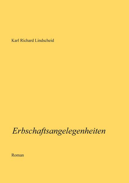 Produktbild: Erbschaftsangelegenheiten