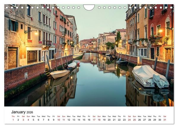 Produktbild: Beautiful Venice (Wall Calendar 2026 DIN A4 landscape), CALVENDO 12 Month Wall Calendar