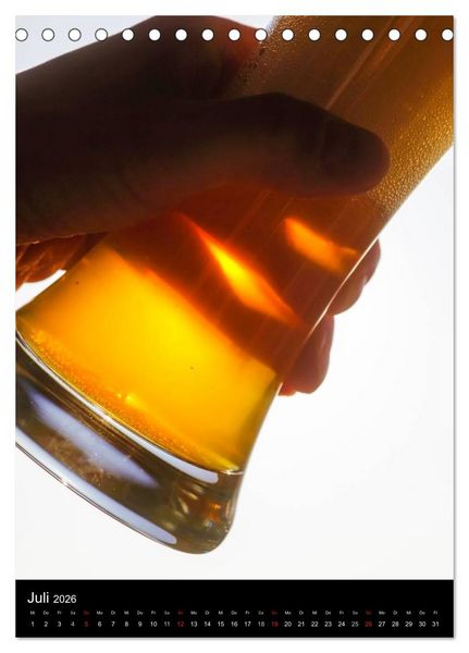 Produktbild: Bier (Tischkalender 2026 DIN A5 hoch), CALVENDO Monatskalender