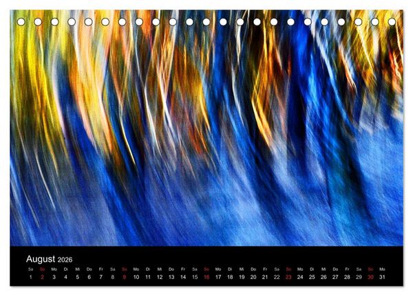 Produktbild: Magischer Wald (Tischkalender 2026 DIN A5 quer), CALVENDO Monatskalender