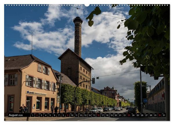 Produktbild: Schwetzinger Stadtansichten (hochwertiger Premium Wandkalender 2026 DIN A2 quer), Kunstdruck in Hochglanz