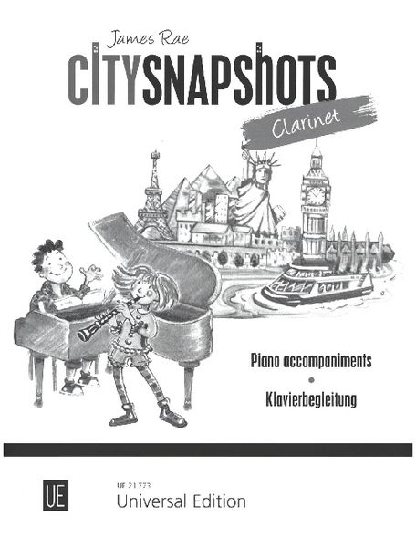 Produktbild: Rae, J: City Snapshots Clarinet - Klavierbegleitung