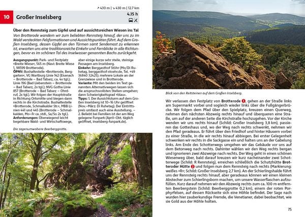 Produktbild: ROTHER Wanderf&uuml;hrer Th&uuml;ringer Wald