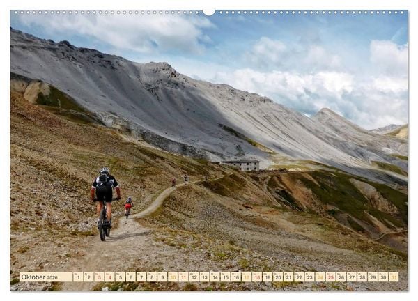 Produktbild: Mountainbike extrem (Wandkalender 2026 DIN A2 quer), CALVENDO Monatskalender