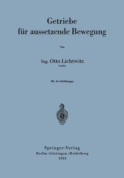Produktbild: Getriebe f&uuml;r aussetzende Bewegung