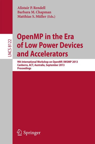 Produktbild: OpenMP in the Era of Low Power Devices and Accelerators