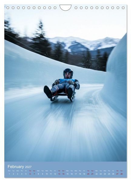 Produktbild: Snow in the Blood (Wall Calendar 2027 DIN A4 portrait), CALVENDO 12 Month Wall Calendar
