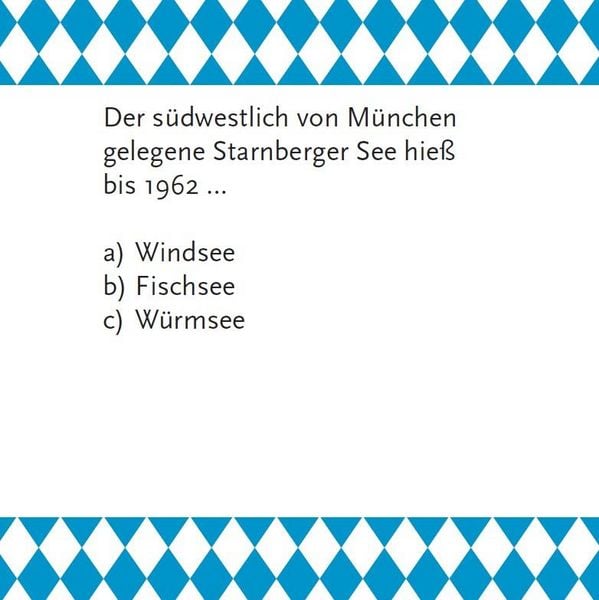 Produktbild: Bayern-Quiz (Neuauflage)