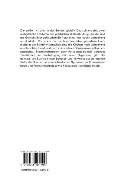 Produktbild: Die Kirchen und die Politik